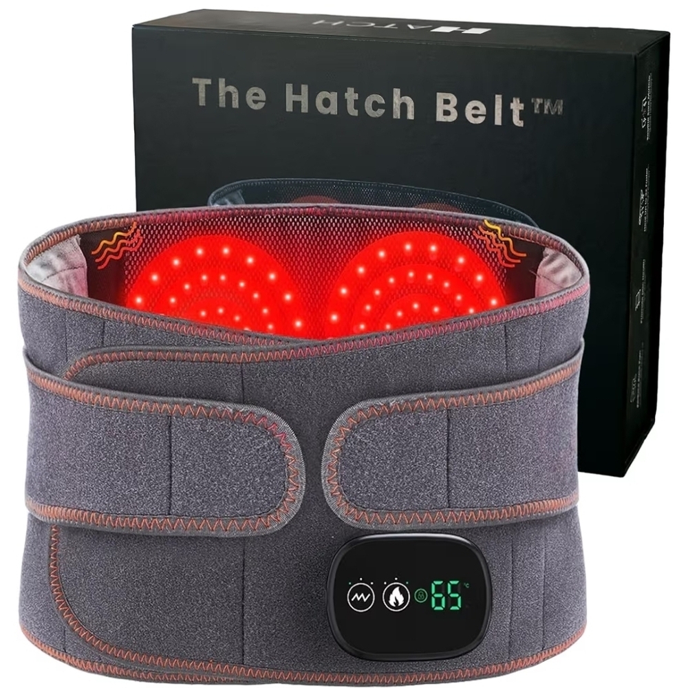 The Hatch Belt with Red Light Heat Therapy & Massage New in Box